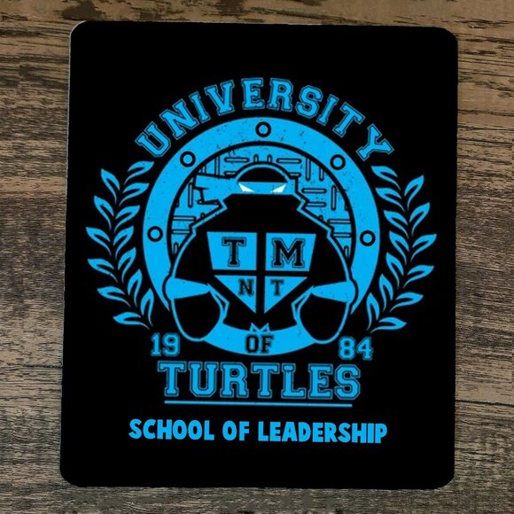 Mouse Pad University of Turtles 1984‎ School of Leadership TMNT - Picture 1 of 1